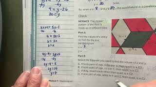 7.3 - Tests for Parallelograms