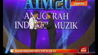 Malam gemilang Hafiz Suip di AIM 20