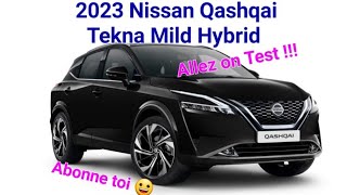 On test ensemble le Dernier Nissan Qashqai Tekna Hybrid Xtronic 2023