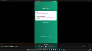 Workday Mobile Application Setup iOS
