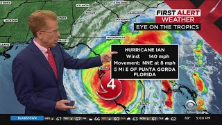 Tracking Hurricane Ian: Wednesday 5 p.m. update