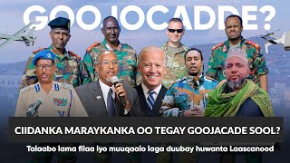 Xog Ciidanka Maraykanka ayaa tegay Goojacade Laascanood? Muuqaalo Qarsoon oo laga duubay Huwanta?