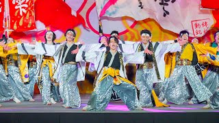 [4K] 岡山うらじゃ連 蓮雫 【ファイナル演舞】　YOSAKOI高松祭り(よさたか) 2023 日曜日 (中央)