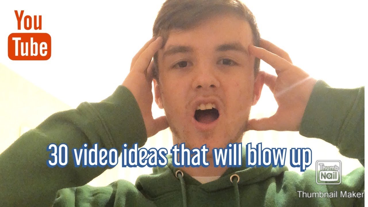 30 YOUTUBE VIDEO IDEAS THAT WILL GO VIRAL - YouTube