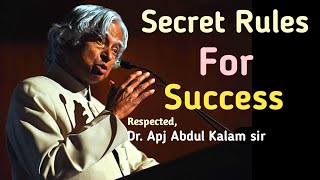 Apj Abdul Kalam motivational quotes | Secret rules for success | Life Status | Inspirational Quotes