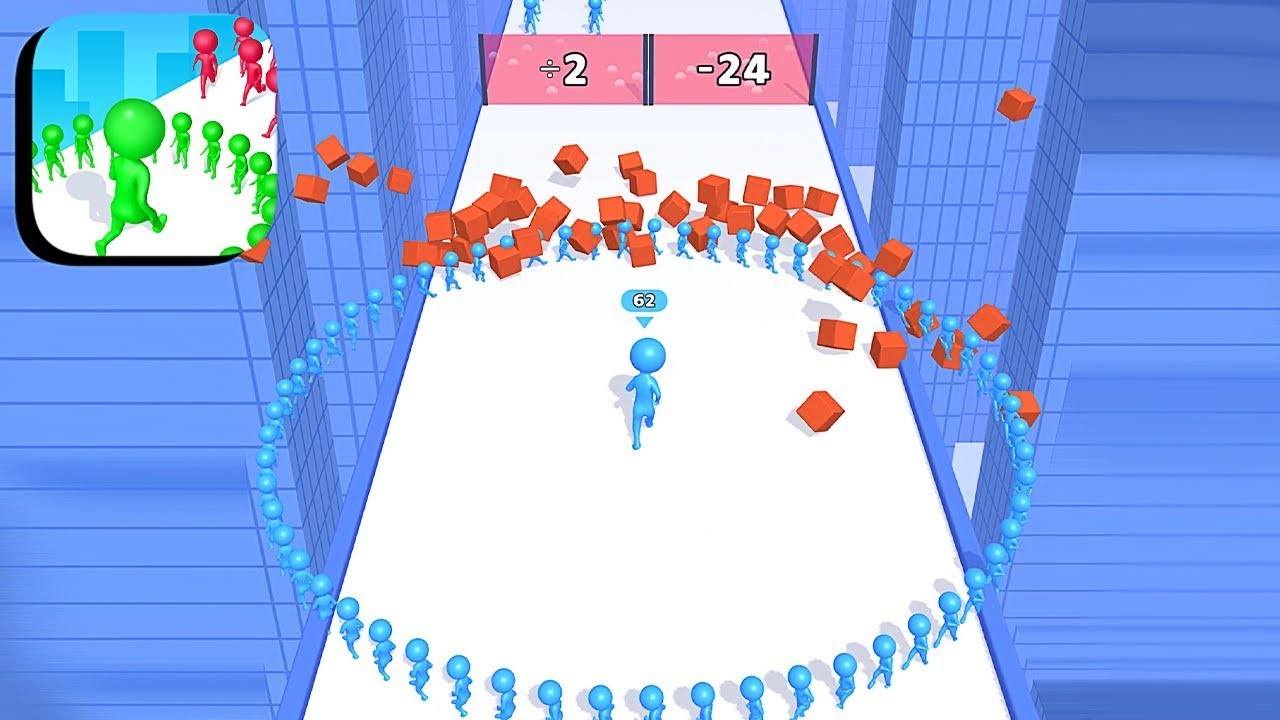 Satisfying Mobile Games All Levels Playing Gaming Tiktok Circles Run