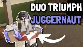 DUO JUGGERNAUT CHALLENGE TRIUMPH ON MASON ARCH | Roblox Tower Defense Simulator TDS