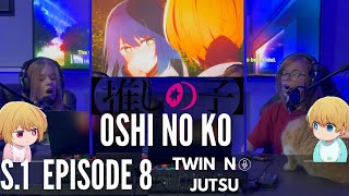 Aqua's girlfriend?! | Twins React to Oshi no Ko Episode 8 Reaction & Discussion