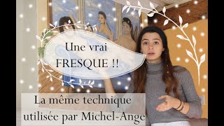 Comment j'ai réalisé une fresque à la manière de Michel-Ange