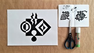 Nōtan (濃淡): Making your first Nōtan design, with Rob the Art Teacher
