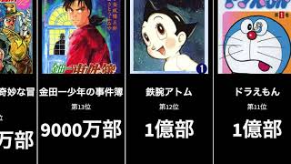 漫画 歴代発行部数ランキングTOP20