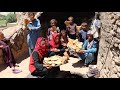 Cooking Bolani Tanori With this Amazing Family, How people live in Cave 2000 years in Afghanistan