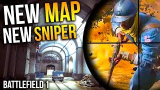 BATTLEFIELD 1 FORT VAUX + LEBEL SNIPER GAMEPLAY NEW DLC | BF1 They Shall Not Pass Gameplay