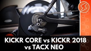 Noise Demo: Wahoo KICKR 2018 vs KICKR Core vs TACX NEO vs KICKR 2017