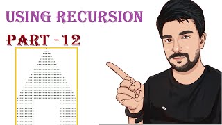 Draw Pattern Using Recursion Function CODE In JAVA Part 12 | CodeWithNaval