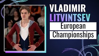 Vladimir LITVINTSEV (AZE) | Free Skating | Tallinn 2025 | #EuroFigure