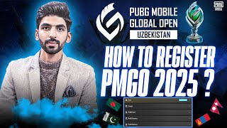 How to Register PMGO OPEN QUALIFIERS IN ASIA REGION 🤔 REGISTERATION EXPLAINATION VIDEO OF PMGO 2025