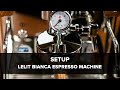 Lelit Bianca Espresso Machine Setup