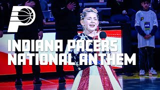 Indiana Pacers National Anthem | February 26, 2024