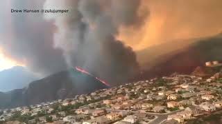 'Holy Fire' menaces thousands in California city