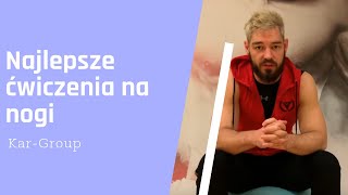 Najlepsze ćwiczenia na nogi / zestaw 5 ćwiczeń / Maciej Rataj