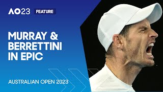 Murray v Berrettini: An Epic Battle | Australian Open 2023