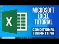 Microsoft Excel Tutorial - Advanced Conditional Formatting Formulas in MS Excel