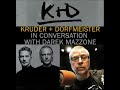 Kruder & Dorfmeister in Conversation with Darek Mazzone