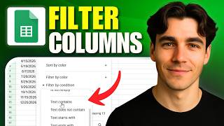 How to Filter Multiple Columns In Google Sheets (Tutorial 2026)