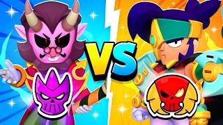 Gizemli Oyuncular vs Efsanevi Oyuncular! Aşama Savaşları! 🔥 Brawl Stars