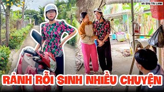 Mải Tám Chuyện Với Hàng Xóm Làm Mất Xe, Bà Sáu Bị Chồng Ch.ử.i Cho To Đầu  - Bà Sáu Tài lanh