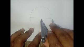 Drawing / Constructing a Square inside a Circle