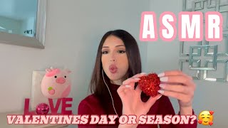 ASMR - VALENTINES DAY ARRIVED EARLY 💌 (tapping, scratching, whispering, and infinite love)