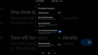 Redmi Portable Hotspot Settings | Connected devices | limit of maximum connected devices | #redmi7A