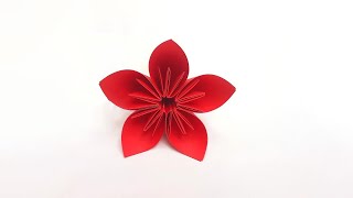 How to Make Easy Origami Kusudama Paper Flower making @ModhumotiCreation