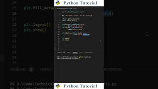 Fill Area Between Lines In Matplotlib | Python Tutorial