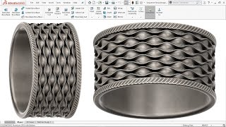 Master '3D Wave Pattern Design' in SolidWorks | Tips & Tricks for Beginners to Boost Your CAD Skills