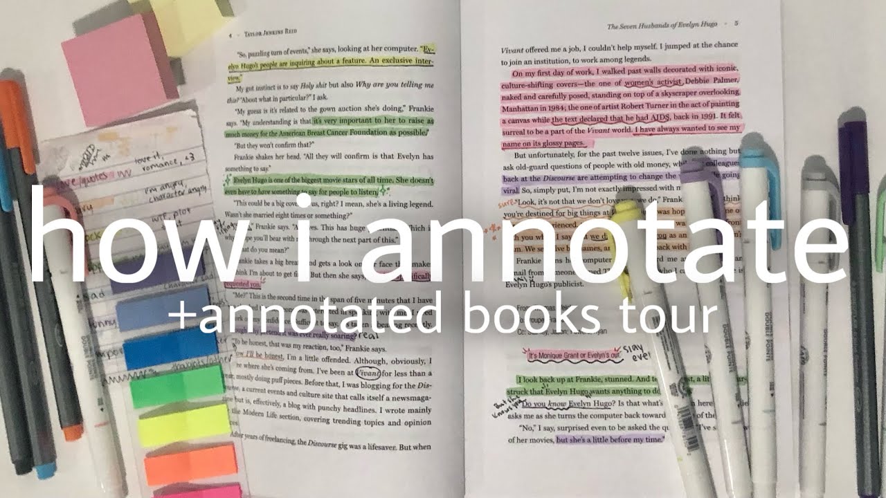 How I Annotate My Books Supplies Methods Beginner To Advanced My