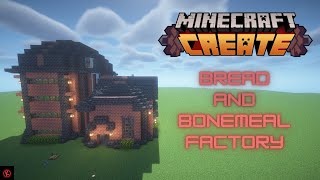 Minecraft Create: UNLIMITED Bread Factory Tutorial!! | 1.20.1