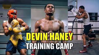 Devin Haney Training Camp