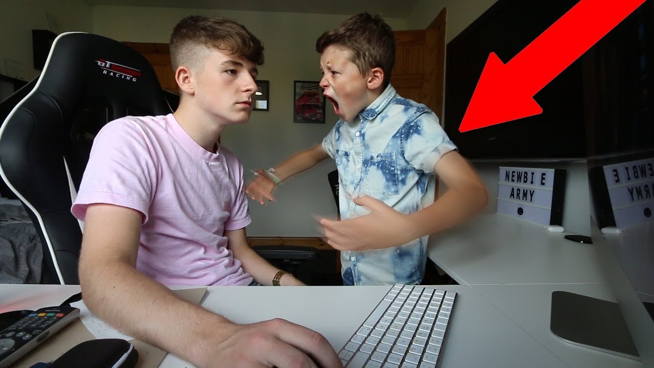 Ignoring My Little Brother For 24 Hours Youtube