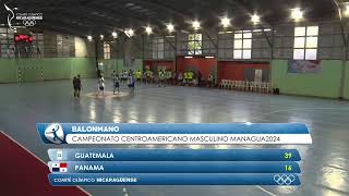 GUATEMALA vs PANAMA \JUNIOR\ Campeonato Centroamericano Masculino Managua2024