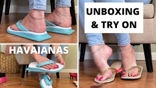 Unboxing \u0026 Try On - Havaianas | Fashion Haul Summer 2022