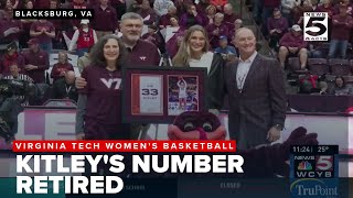 Elizabeth Kitley's legacy celebrated as jersey ascends to Cassell Coliseum rafters