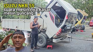 Isuzu nkr55 ini suara mesin kasar guncang dan ngobos