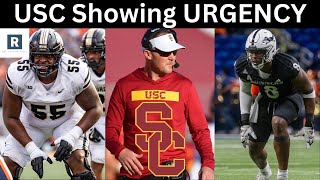 USC Football Showing URGENCY In The Transfer Portal | Who Is Visiting? | USC Transfer Portal News