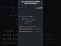 How Python Generators Differ from Python Functions #pythonlearning #programming #coding #python