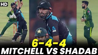 Daryl Mitchell vs Shadab Khan | Pakistan vs New Zealand | 3rd T20I 2023 | PCB | M2B2A