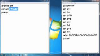 Batch Scripting - 11 - Basic Encryption