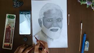 Finally Narendra Modi Drawing is completed✅✨#video#drawing#narendramodi@VPART_OFFICIAL.